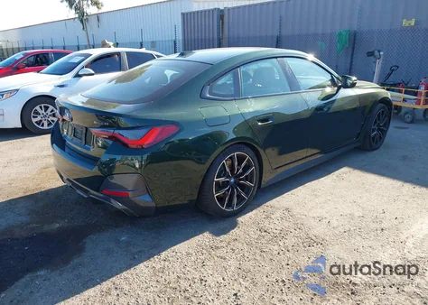 2024 BMW I4 Edrive35 z USA, uszkodzony, nr VIN WBY43AW0XRFS25329